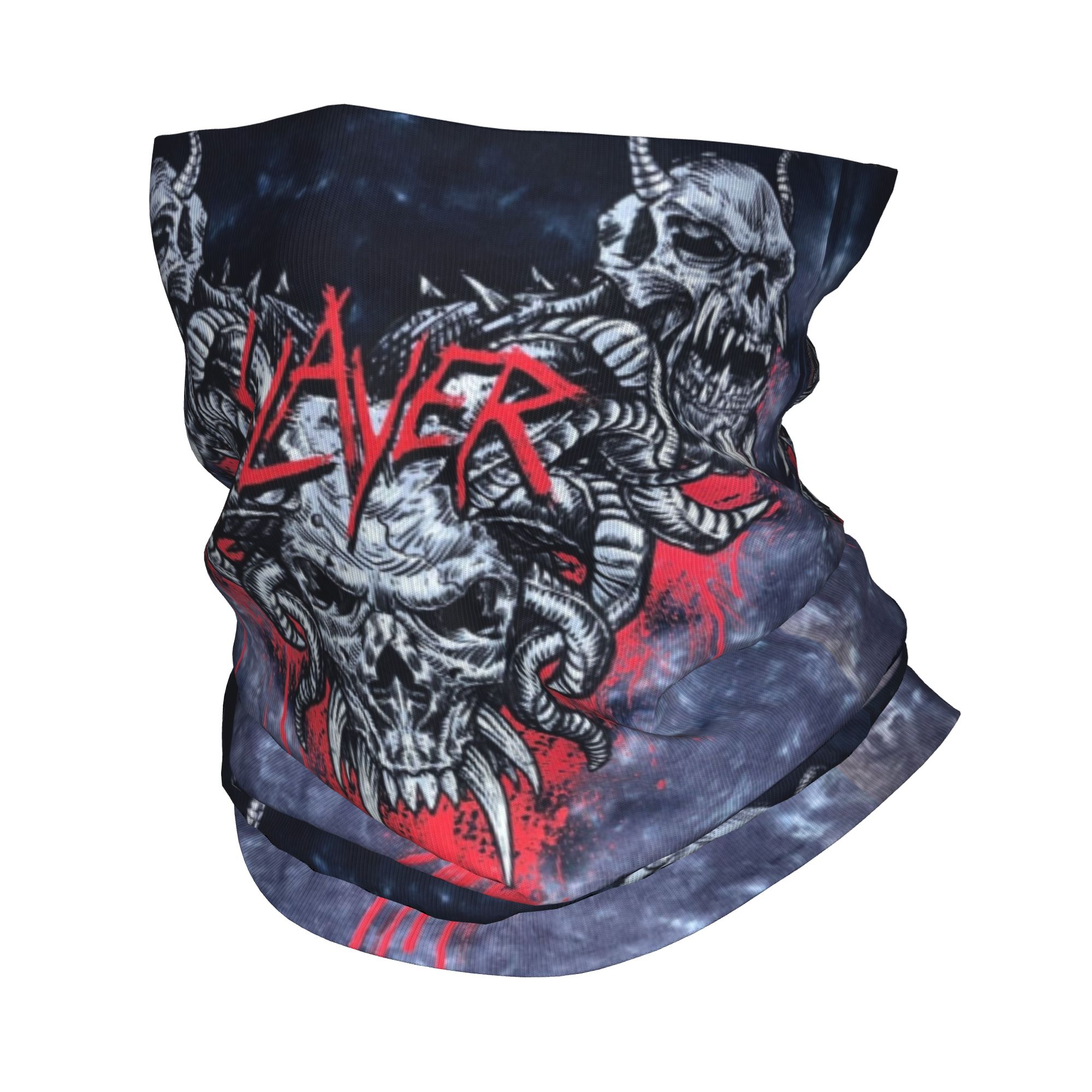 Custom Heavy Metal Rock  Slaye - Neck Gaiter Face Cover 评论和价格