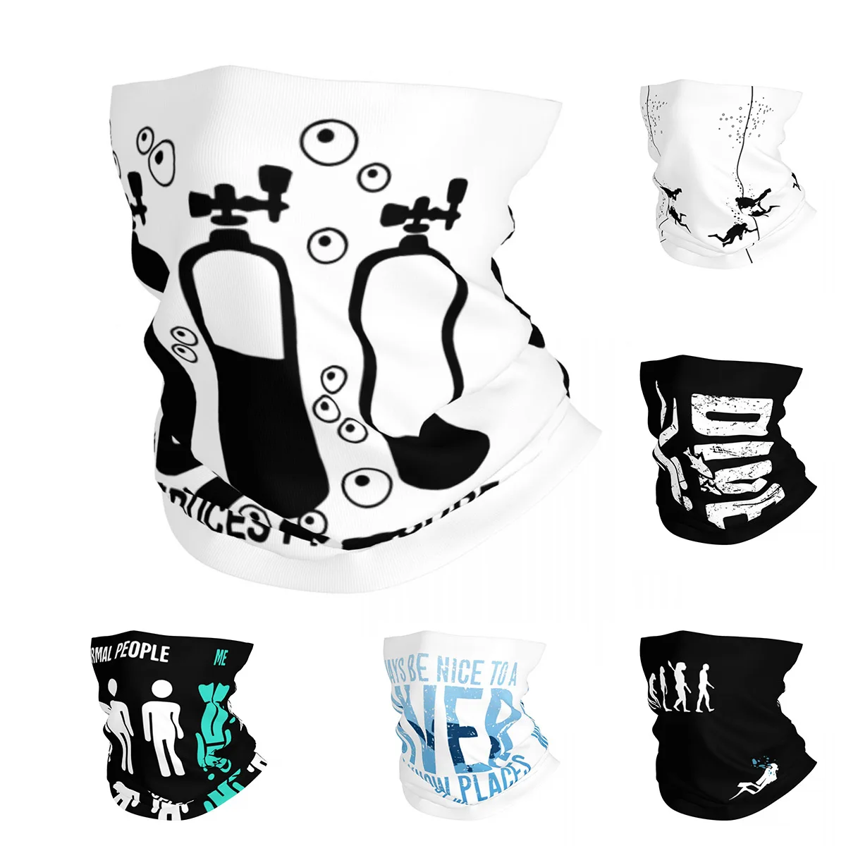 New Scuba Diving Bandana Neck  - Sports Mask Breathable 评论和价格