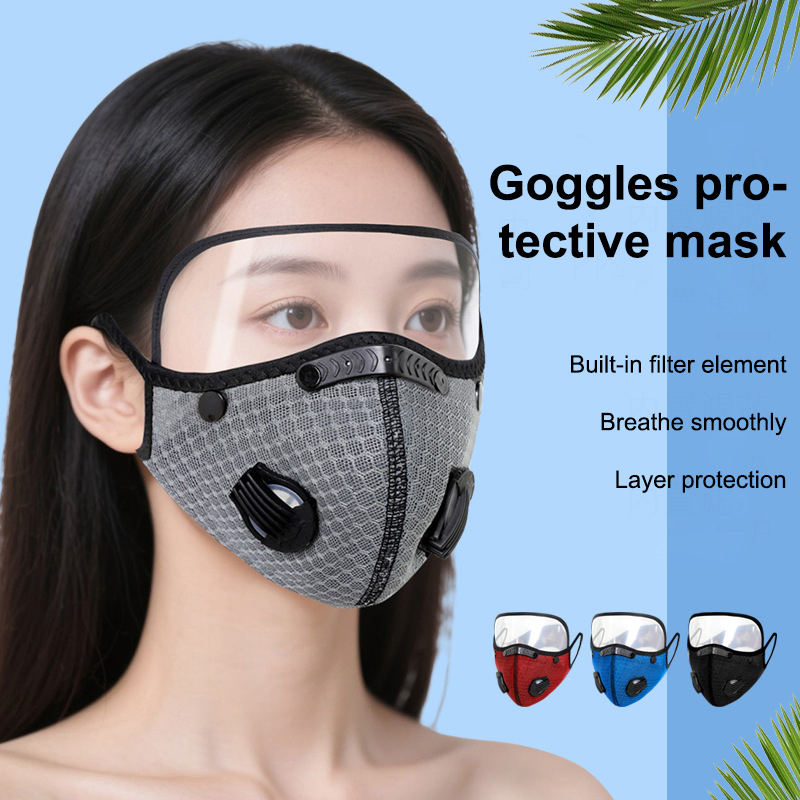 New Cycling Face Mask With Fil - Anti Pollution Mask 评论和价格