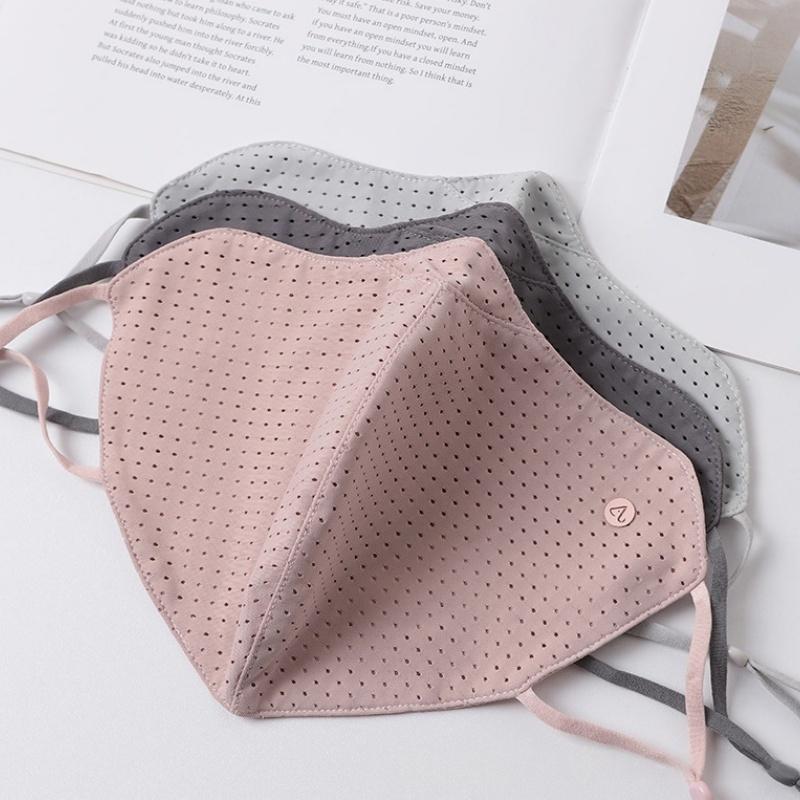 UV Protection Ice Silk Mask Br - Sports Mask Breathable 评论和价格