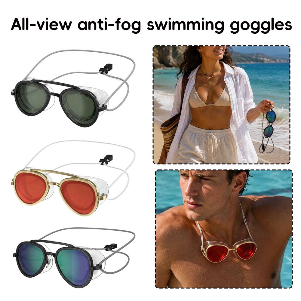 Anti Fog Swimming Goggles Full - Anti Pollution Mask 评论和价格