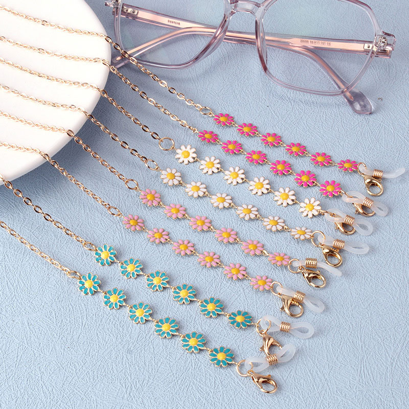 Stylish Flowers Glasses Chains - Mask Chain Holder 评论和价格