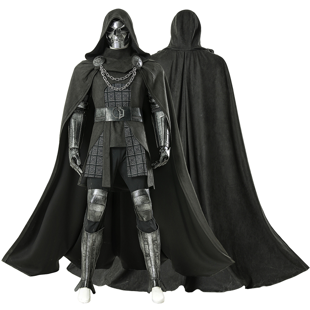 New Doctor Doom Cosplay Costum - Black Face Mask Pack 评论和价格
