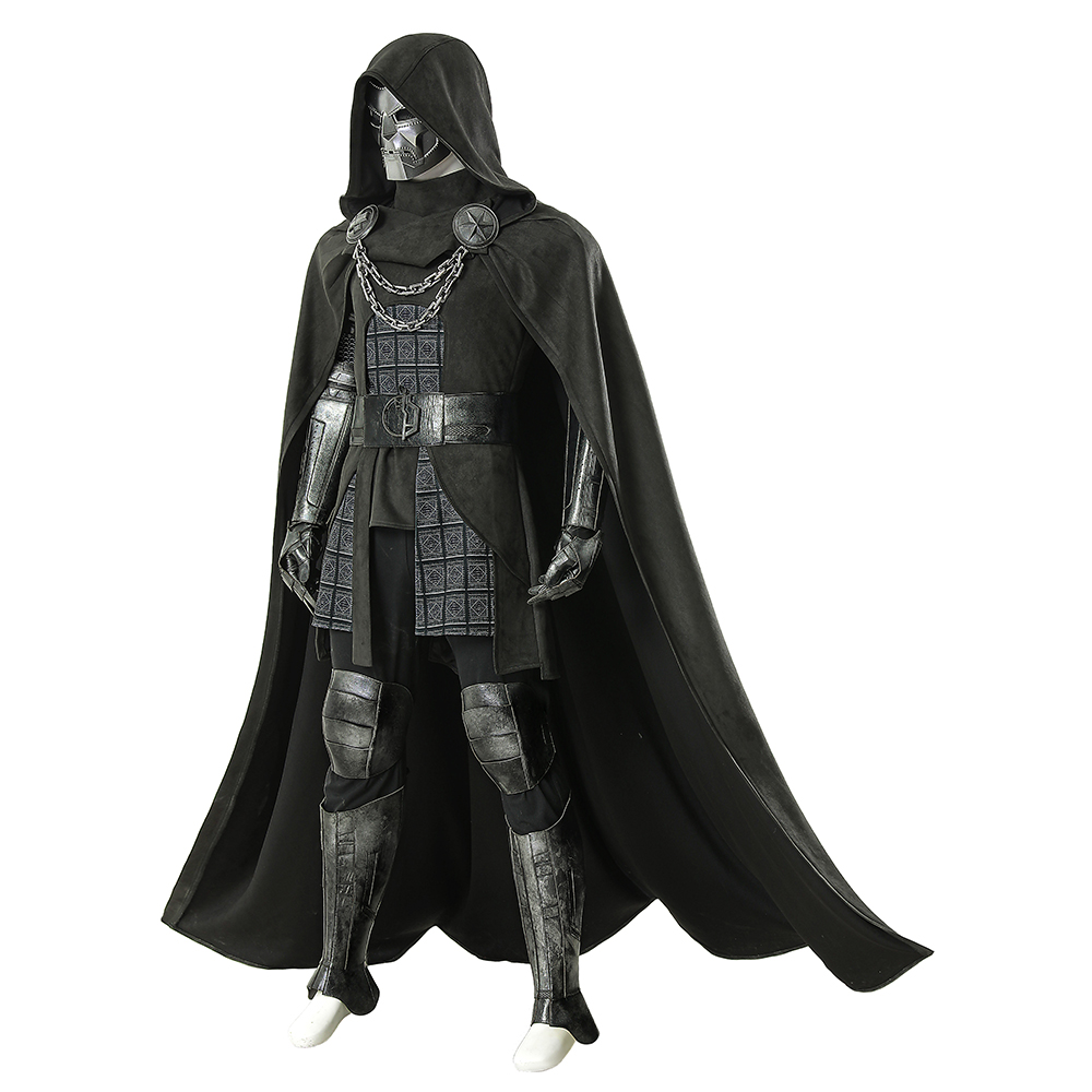 New Doctor Doom Cosplay Costum - Black Face Mask Pack 评论和价格