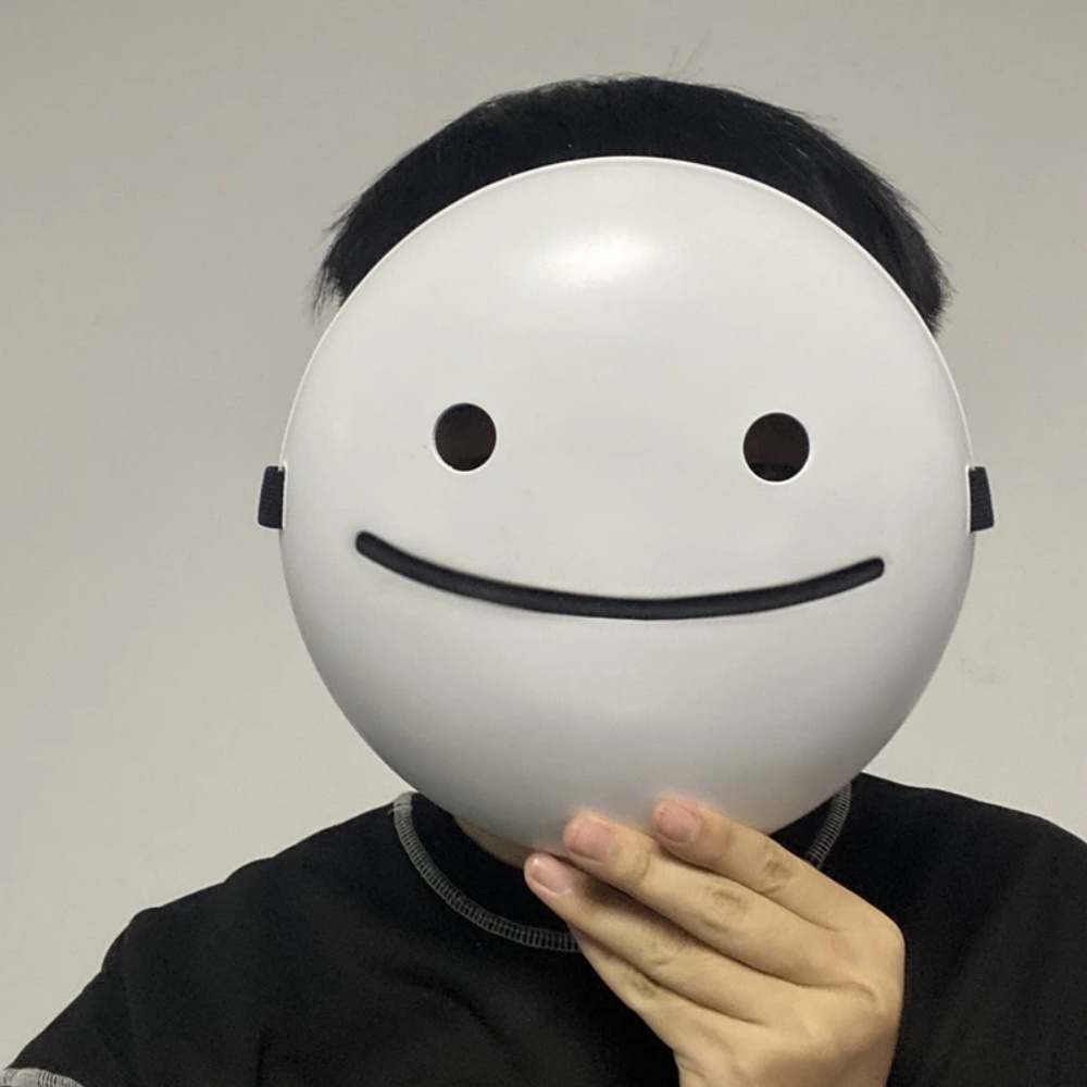 Anime Dream Cosplay Smile Mask - Kids Face Mask 评论和价格