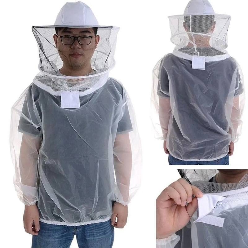 Mesh Half Body Beekeeper Cloth - Respirator Half Face 评论和价格