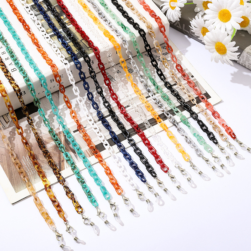 2021 Hot Fashion Women Acrylic - Mask Chain Holder 评论和价格