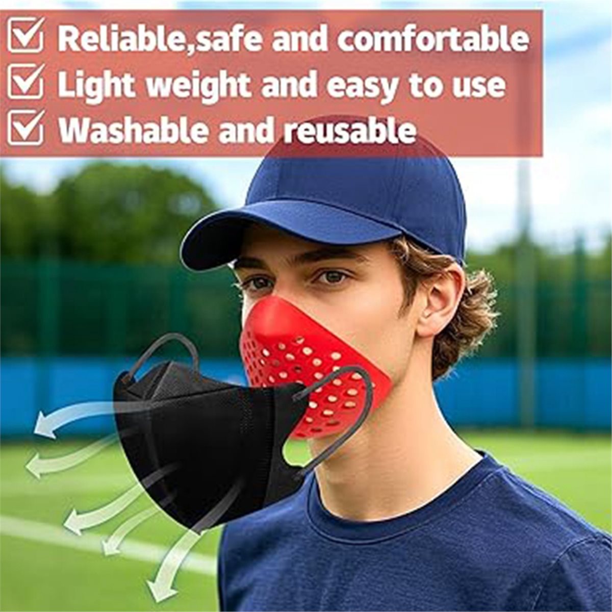 useful 4Pcs 3D Silicone Mask I - Silicone Mask Bracket 评论和价格