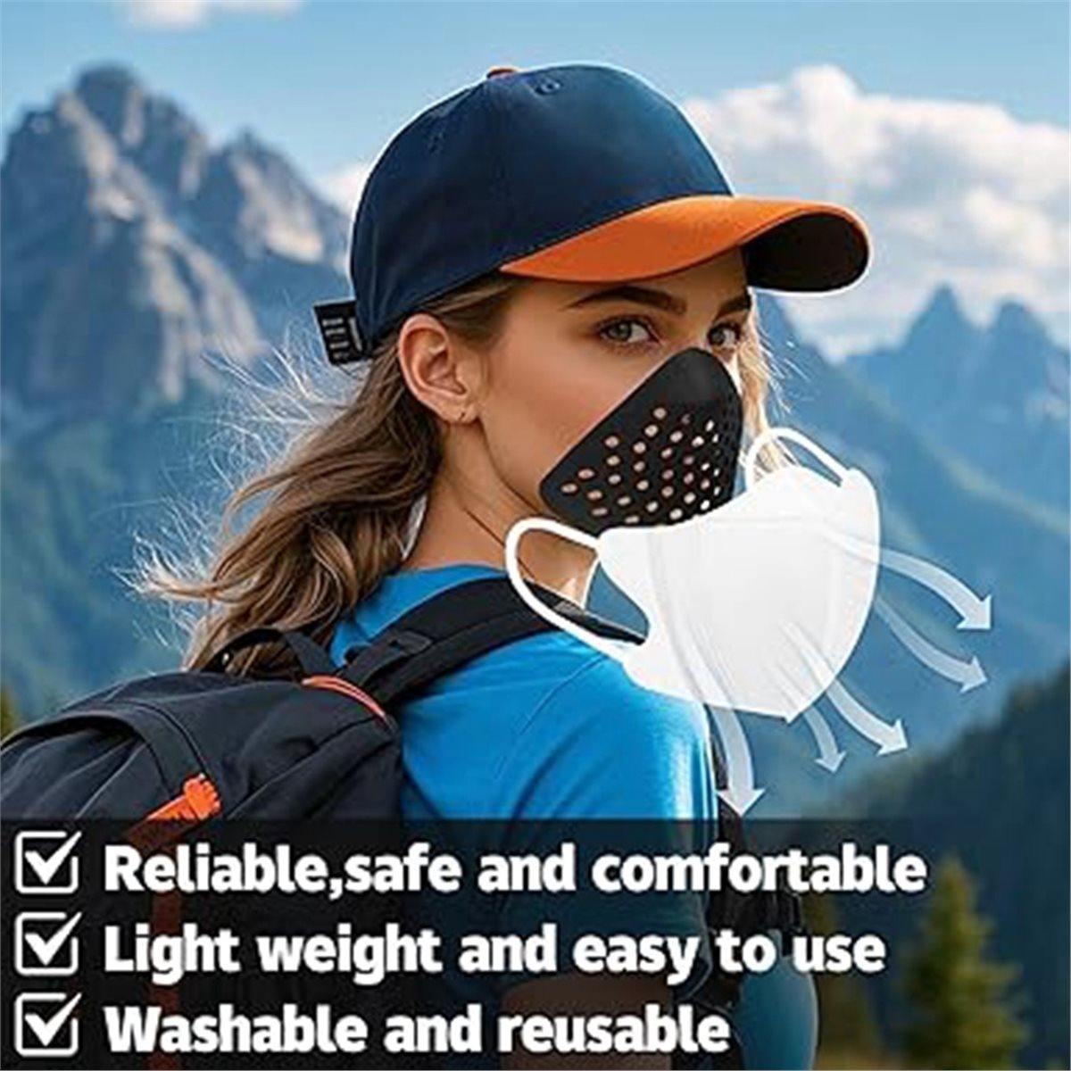 useful 4Pcs 3D Silicone Mask I - Silicone Mask Bracket 评论和价格